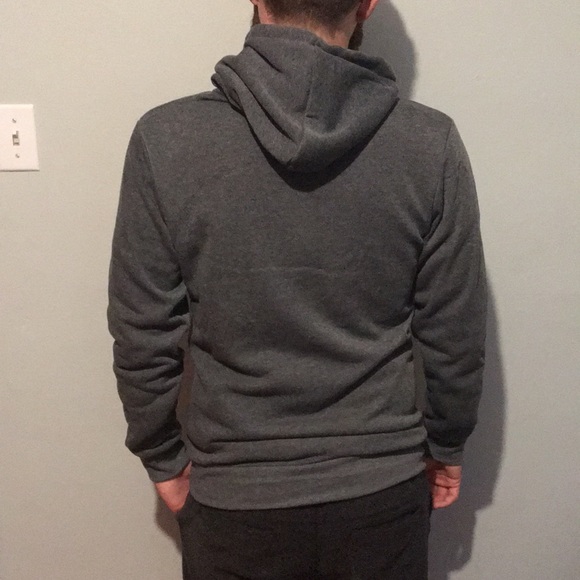 SLIM HORSE GREY UNISEX HOODIE- SUPER SOFT - Picture 2 of 5